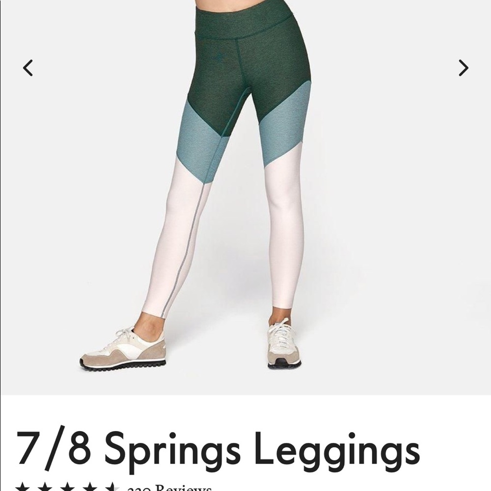 Color block leggings